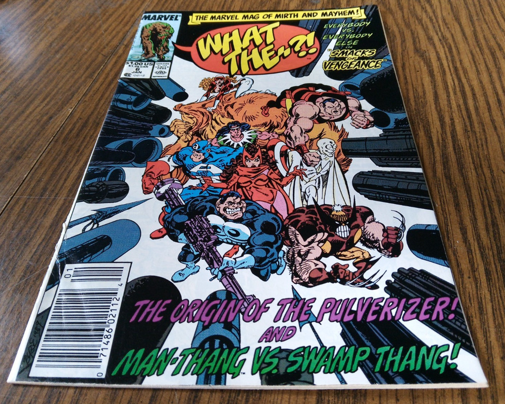 What The-?! #6 January 1989 Marvel Comics